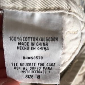 lei Bottoms - Girls Beige Shorts lei Bottoms - Girls Beige Shorts